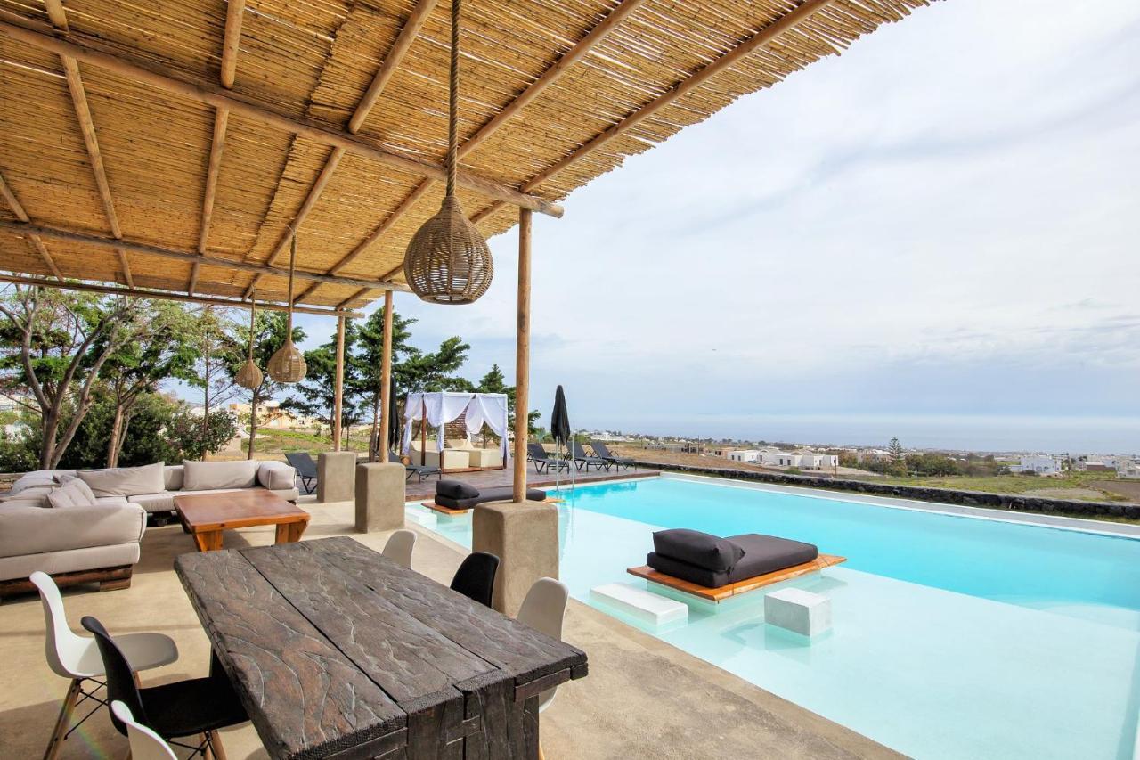 A&V Sea View Villa ثيرا المظهر الخارجي الصورة